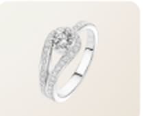 Diamond Twist Pave Ring