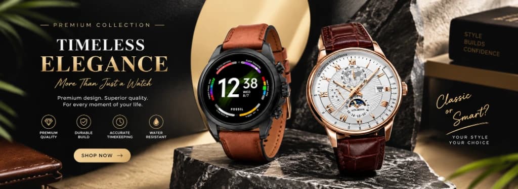 Timeless Elegance - More Than Just a Watch - Classic and Smart Watches